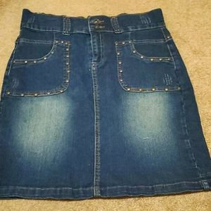 Jean skirt